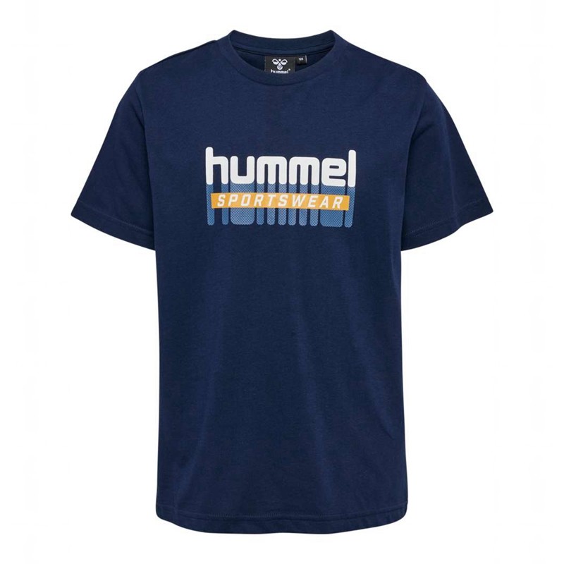 Hummel Tukas S/S T-shirt Barn Svarta | 470697-658