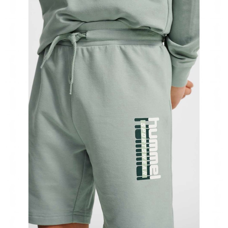 Hummel Tukas Shorts Barn Gröna | 893316-791