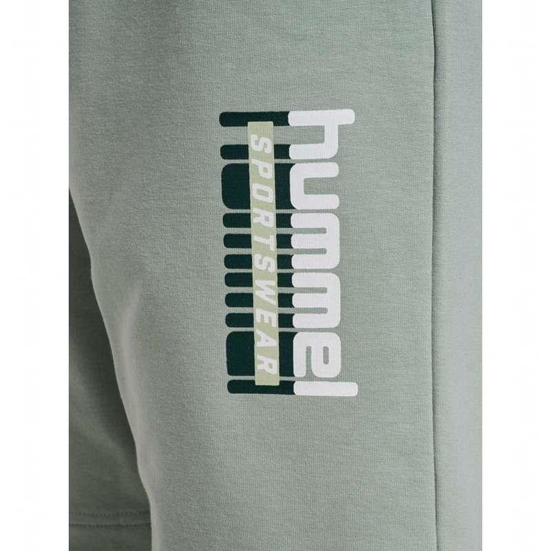 Hummel Tukas Shorts Barn Gröna | 893316-791