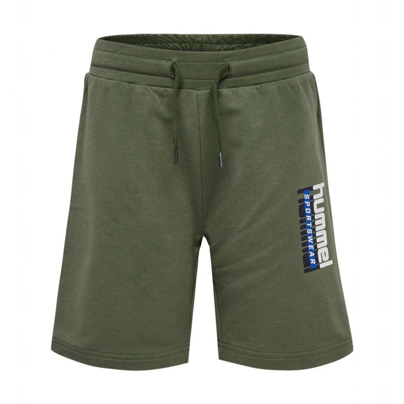 Hummel Tukas Shorts Barn Olivgröna | 467169-710