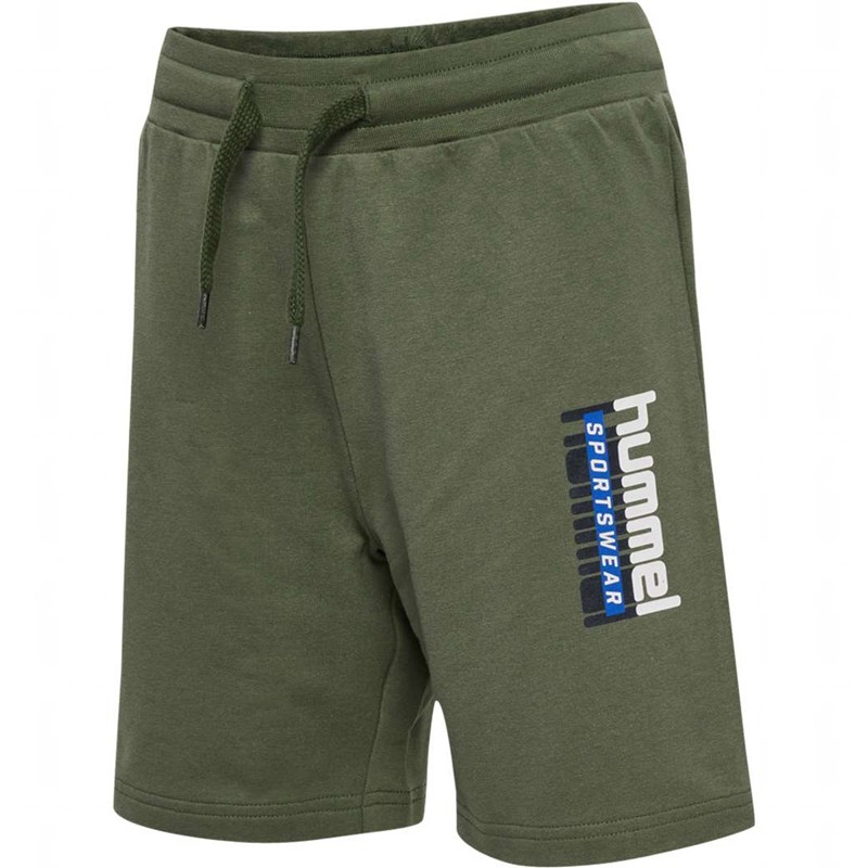 Hummel Tukas Shorts Barn Olivgröna | 467169-710