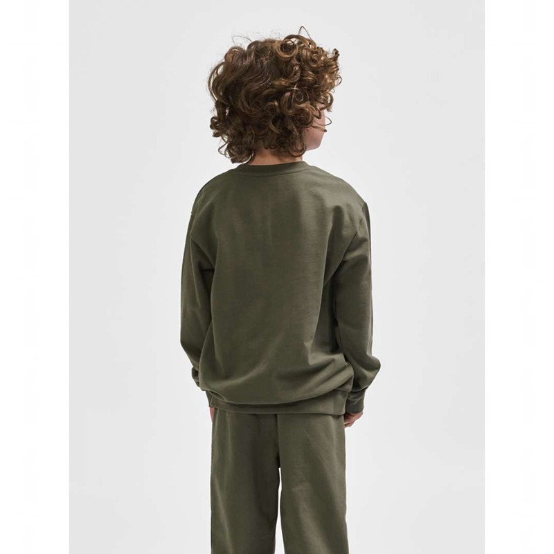 Hummel Tukas Tröjor Barn Olivgröna | 740756-156