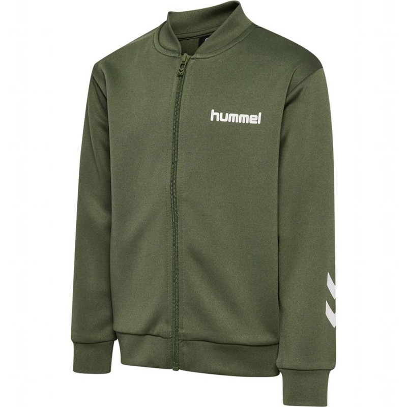 Hummel Tukas Träningsoverall Barn Olivgröna | 606713-538