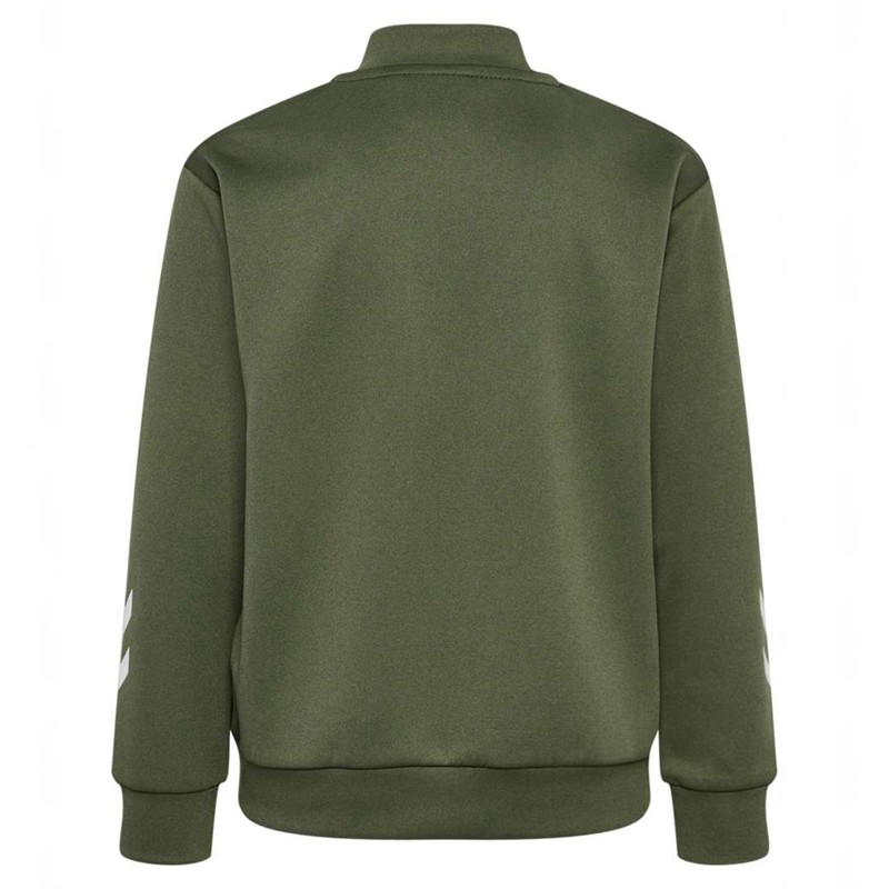 Hummel Tukas Träningsoverall Barn Olivgröna | 606713-538