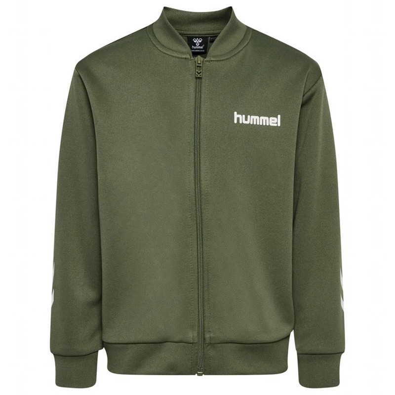 Hummel Tukas Träningsoverall Barn Olivgröna | 606713-538