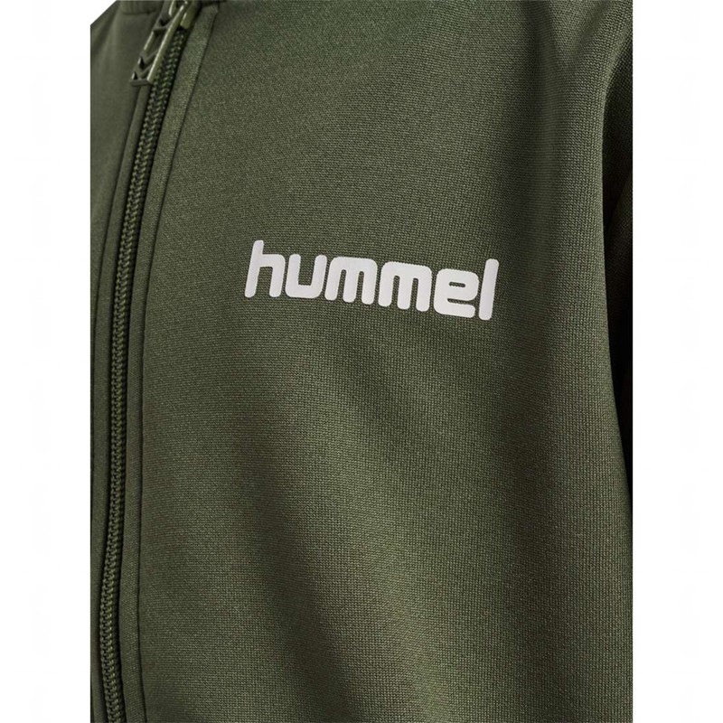 Hummel Tukas Träningsoverall Barn Olivgröna | 606713-538