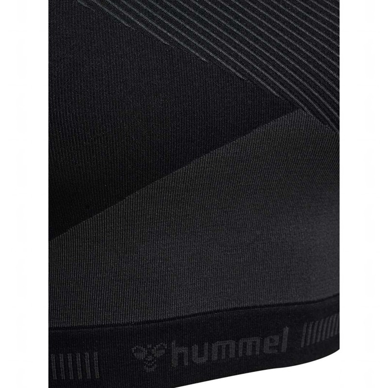 Hummel Unity Seamless Crop L/S T-shirt Dam Svarta | 590172-452