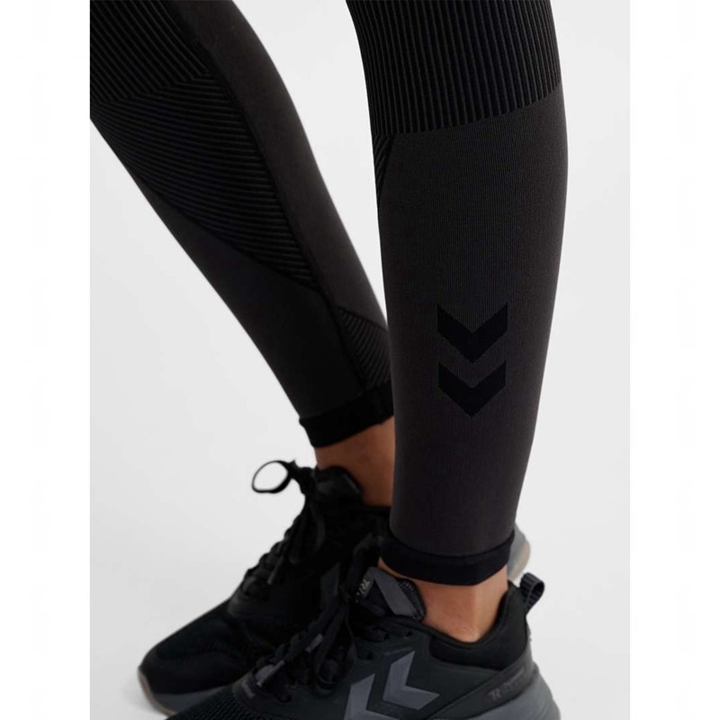 Hummel Unity Seamless Mid Waist Sneakers Dam Svarta | 151220-418