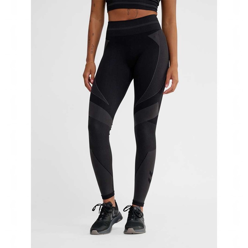 Hummel Unity Seamless Mid Waist Sneakers Dam Svarta | 151220-418