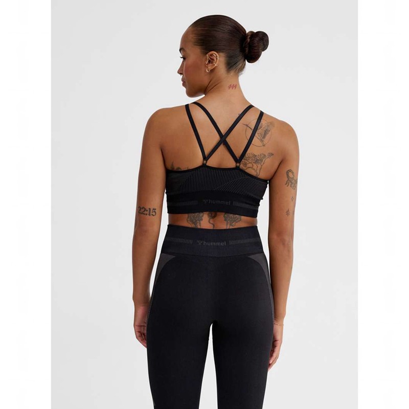 Hummel Unity Seamless Tröjor Dam Svarta | 533600-417