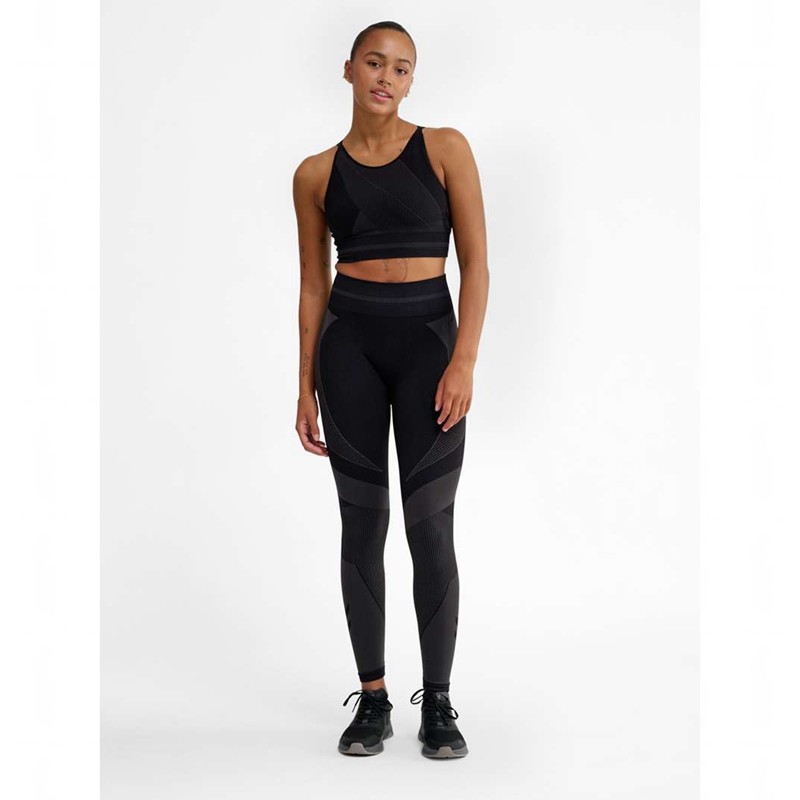 Hummel Unity Seamless Tröjor Dam Svarta | 533600-417
