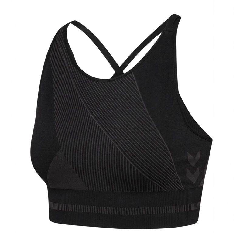 Hummel Unity Seamless Tröjor Dam Svarta | 533600-417