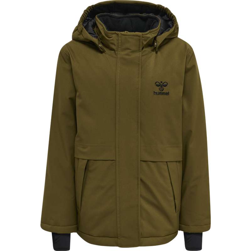 Hummel Urban Tex Hoodie Barn Olivgröna | 588425-587