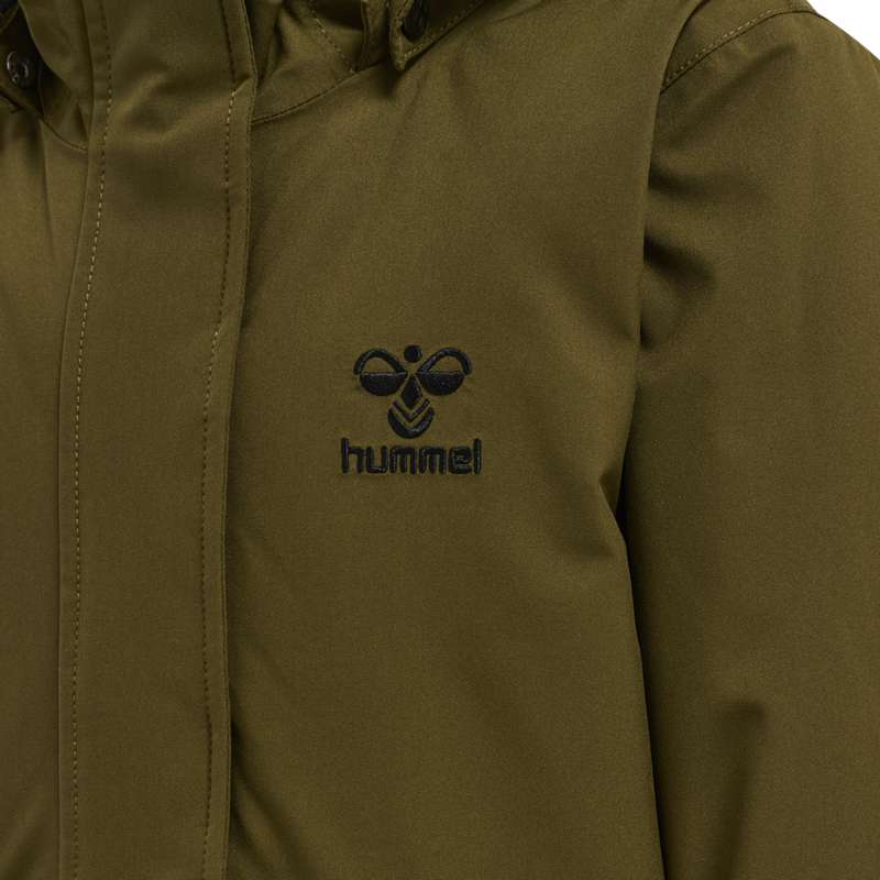 Hummel Urban Tex Hoodie Barn Olivgröna | 588425-587