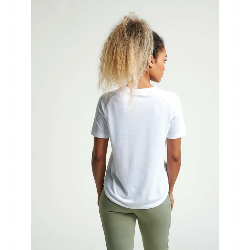 Hummel Vanja S/S T-shirt Dam Vita | 284203-559