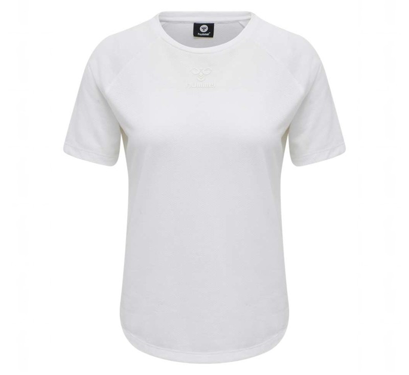 Hummel Vanja S/S T-shirt Dam Vita | 284203-559