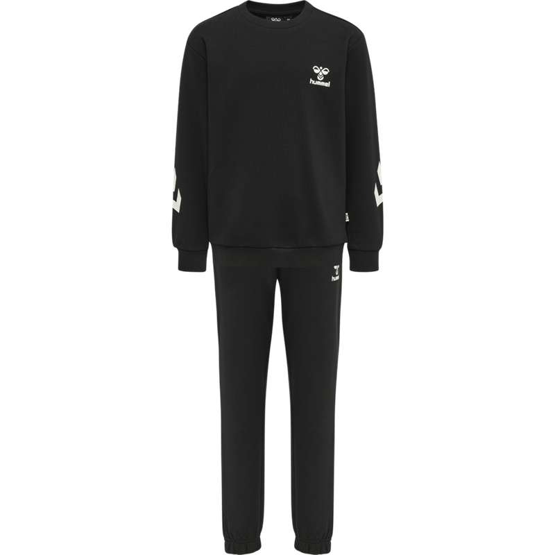 Hummel Venti Tracksuit Sportkläder Barn Svarta | 632003-060
