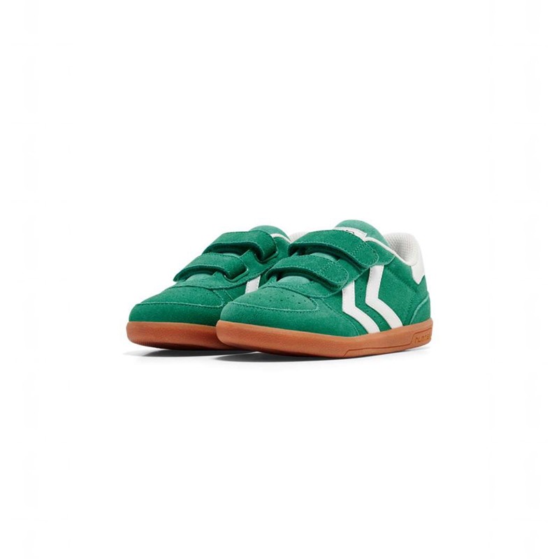 Hummel Victory Suede Ii Sneakers Barn Gröna | 848729-488