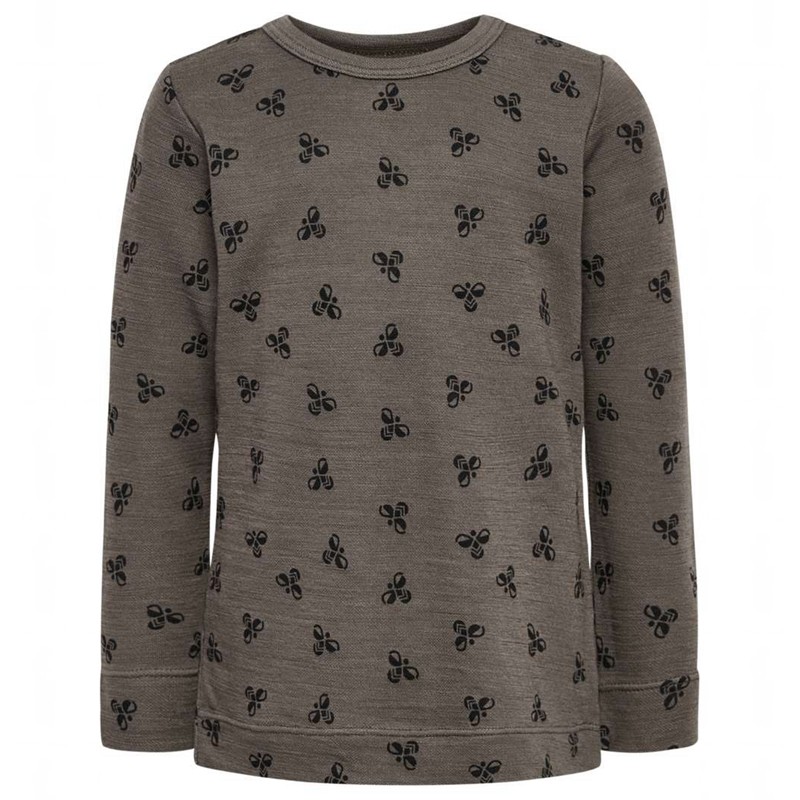 Hummel Vilmo Ls T-shirt Barn Bruna | 280966-513