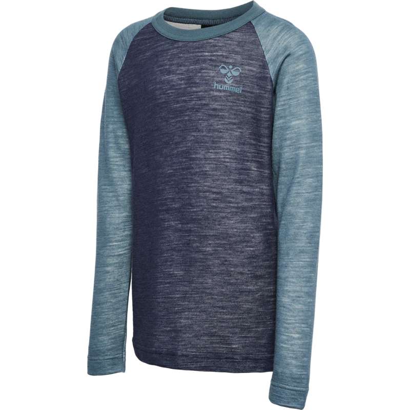 Hummel Wingo L/S T-shirt Barn Svarta | 028099-158