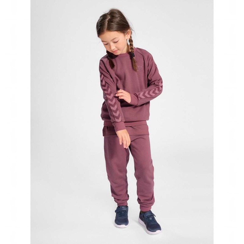 Hummel Wong Tröjor Barn Rosa | 640474-818