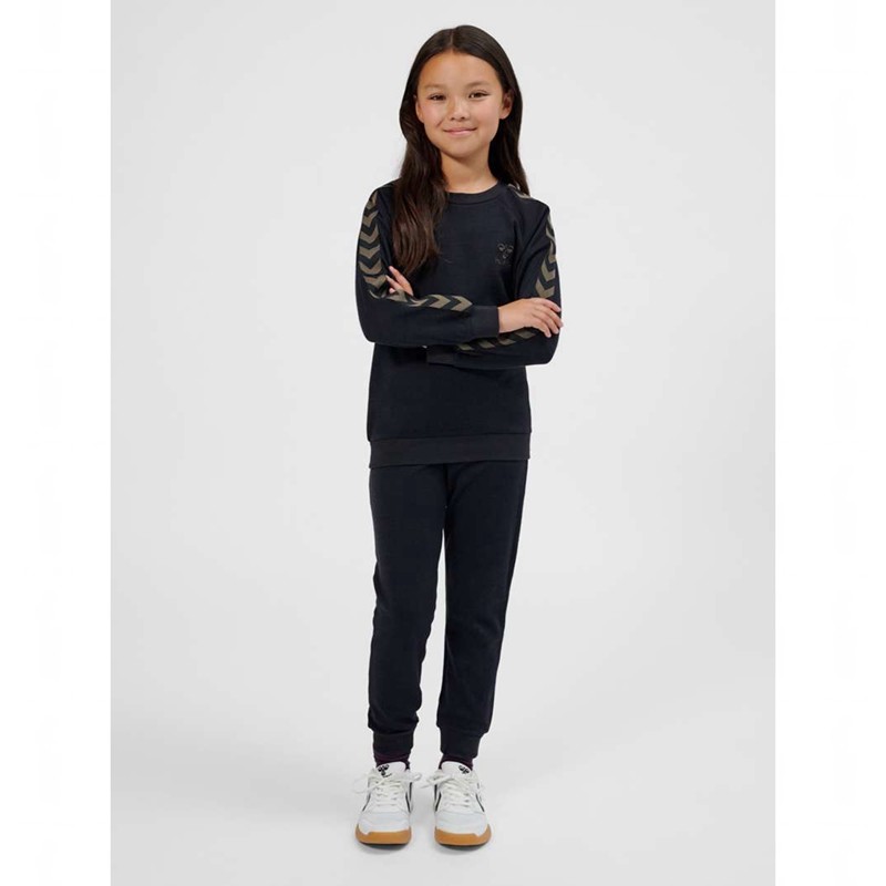 Hummel Wong Tröjor Barn Svarta | 135253-127