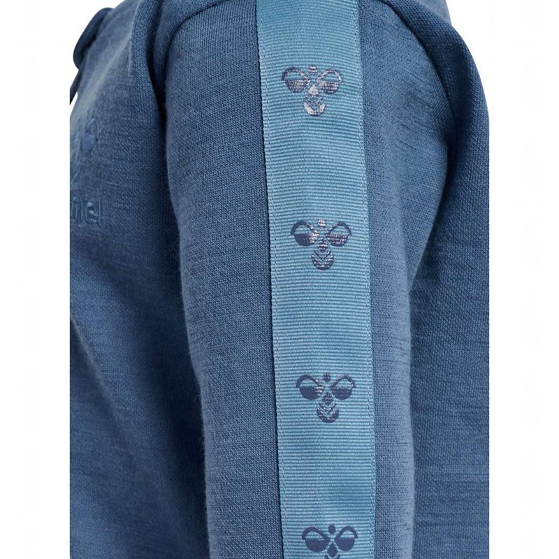 Hummel Wulbato Zip Jackor Barn Blå | 592256-901