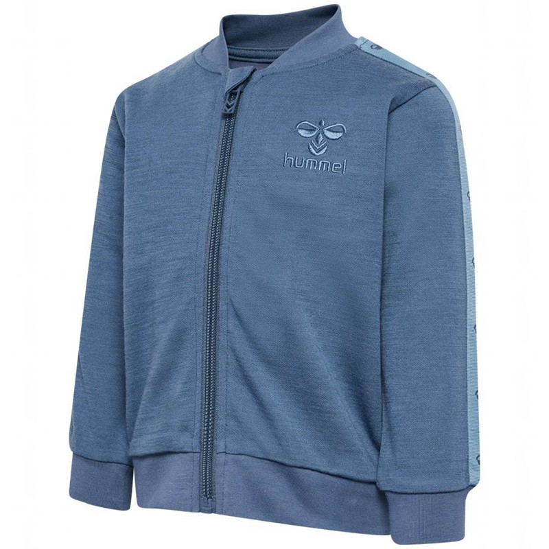 Hummel Wulbato Zip Jackor Barn Blå | 592256-901