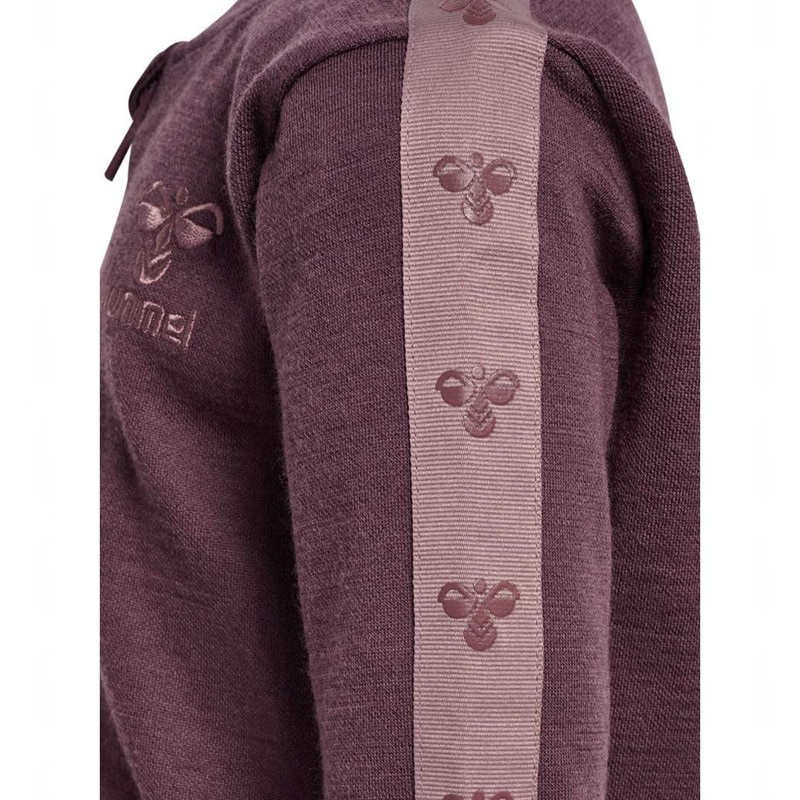 Hummel Wulbato Zip Jackor Barn Fuchsia | 615623-876