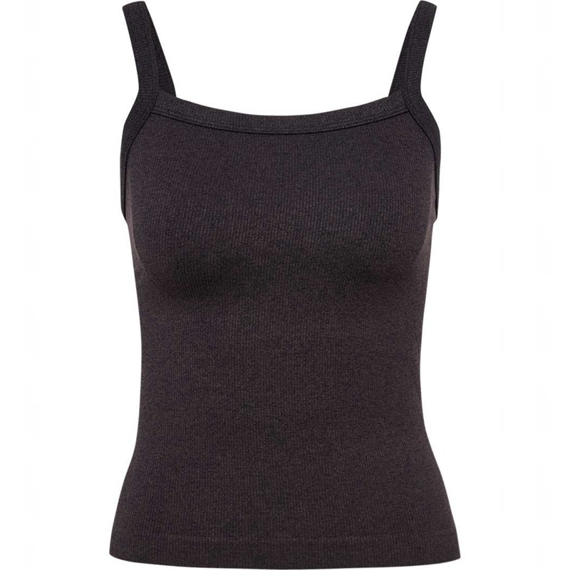 Hummel Yoga Seamless Rib Linne Dam Svarta | 250601-449